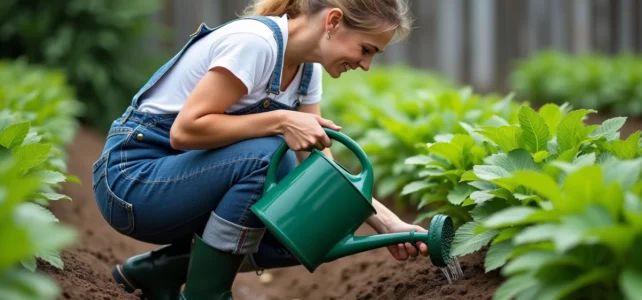 Arrosage des pommes de terre : astuces et moments clés pour maximiser le rendement